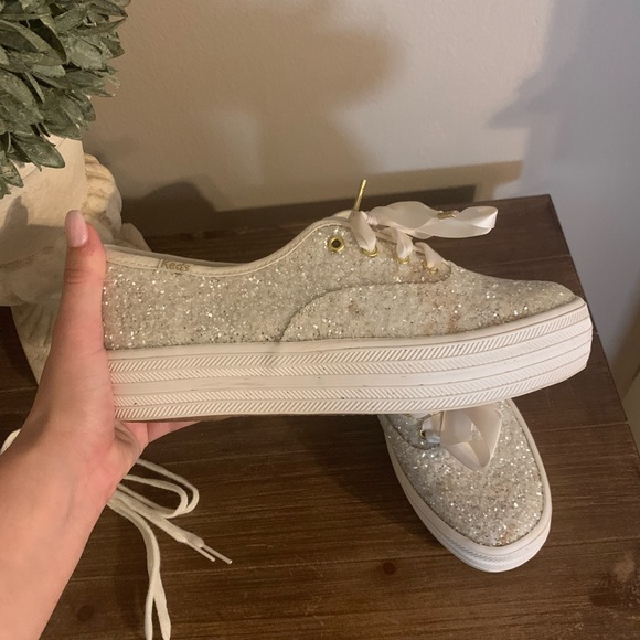 Wedding Keds x kate spade new york Triple Glitter - Picture 12 of 14